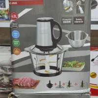 خردکن سیلور کرست دو کاسه 4 لیتر 6 تیغه 3000 وات