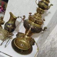 سماور سیاه قلم برنز