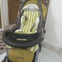 فروش کریره و گهواره استیل نقره ای بالا تور