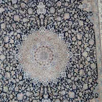 5 عدد فرش 6 متری سرمه ای 1200شانه زمرد کاشان