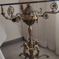 آینه کنسول و میز کنار سالنی  برنزی قلم کاری|بوفه، ویترین، کنسول|تبریز, |دیوار