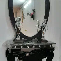آینه شمعدان در حد نو