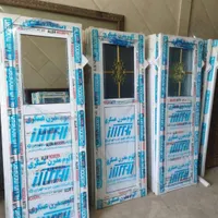 درب پنجره کد۷ اهنی پی وی سی دوجداره pvc انباری|مصالح و تجهیزات ساختمان|کرج, کمال‌شهر|دیوار