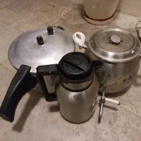 کتری زودپز وفلاکسن چای|قوری، کتری، قهوهساز دستی|مشکیندشت, |دیوار