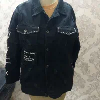 کت لی مشکی طرح دار|لباس|آفتاب, |دیوار