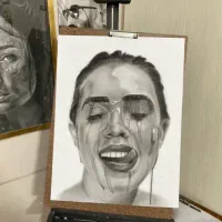 سفارش تابلو ی سیاه قلم