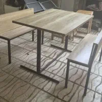 میز و نیمکت کافه