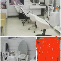 وسایل ارایشگاه. تمیز