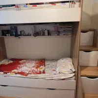 تخت سه نفره تمام ام دی دف