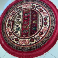 فرش گرد ماشینی جذاب و کاربردی جنس بی سی اف|فرش|شیراز, شهرک جماران|دیوار