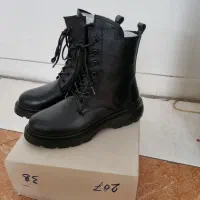 نیم پوت چرم اصل