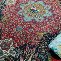 فرش ۱۲ متری ماشینی کارکرده کاملا  سالم