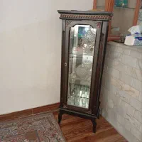 یک جفت مینی بوفه چوب راش اصل