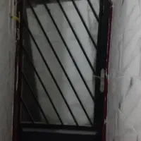 درب آهنی همراه چهارچوب