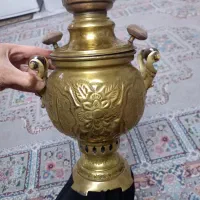 سماور زغالی قدیمی عتیقه