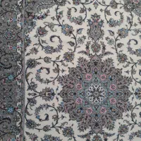 فرش جفت ۶ متر پشم نقشه تقدیسی|فرش|کاشان, درب زنجیر|دیوار