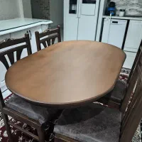 میز ناهارخوری 4 نفره|میز و صندلی غذاخوری|مشهد, جاهد شهر|دیوار