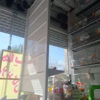 قفسه ایستاده یا استند وسط مغازه ای|فروشگاه و مغازه|گلبهار, شهر جدید گلبهار|دیوار