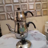قوری کتری استیل ست.مارکAtc888 نو بدون کارتون|قوری، کتری، قهوه‌ساز دستی|کرمانشاه, |دیوار