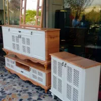 کنسول و میز تیوی مدل حصیری|بوفه، ویترین، کنسول|اردبیل, |دیوار