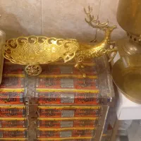 جا میوه ای برنزی|کلکسیون و سرگرمی|قم, شهرک مهدیه (مدرس)|دیوار