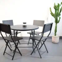 میزو صندلی فلزی|میز و صندلی غذاخوری|الوند, |دیوار