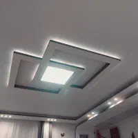 اجرای کناف تایل باکس سقف فلت پی وی سی|خدمات پیشه و مهارت|بیرجند, |دیوار