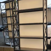 جای زونکن وشلف اداری و کتابخانه.|کتابخانه، شلف، قفسه‌های دیواری|تهران, شهرک ولیعصر|دیوار