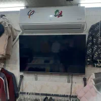 تلوزیون و کولر گازی در حد نو