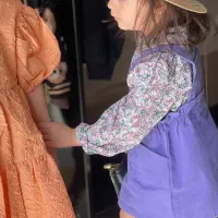 شومیز سرهم و دامن وارداتی بچگانه