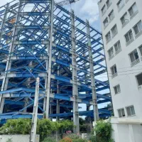 جوشکاری واجرای انواع اسکلت های فلزی