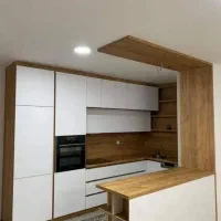 کابینت آشپزخانه مهدی های گلاس و رنگی کد465445