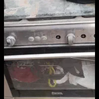 اجاق گاز فر دار درب سرویس