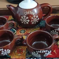ست قوری وفنجان قهوه خوری