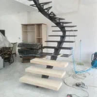 مشاوره بازدید ساخت و نصب پله چوب