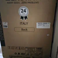 فروش ظرفشویی اکبند زیرووات.نقره ای.۱۶نفره.صفحه لمس