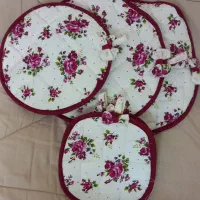 ست دمکنی‌ودست‌گیره+جالقمه‌ای(سفارشات پذیرفته میشه)