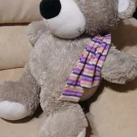 عروسک خرس 70 سانتی متری نو زیر قیمت بدلیل مهاجرت|اسباببازی|ساری, |دیوار