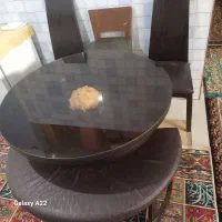 میز نهار خوری ۵نفره|میز و صندلی غذاخوری|کرمانشاه, |دیوار