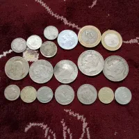 سکهای قدیمی کلکسیونی زمان شاه|کلکسیون سکه، تمبر، اسکناس|بوکان, |دیوار