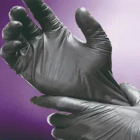دستکش وینیل مشکی Black Vinyl