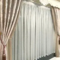 پرده همراه با گوشواره