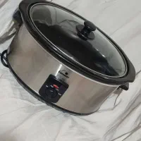 پلوپز استیل بیضی شیک داخلش سرامیکی