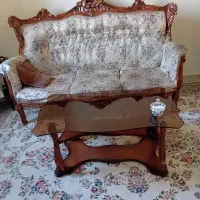 مبل و فرش ۹متری ۲ عدد|مبلمان خانگی و میز عسلی|ری, جوانمرد قصاب|دیوار