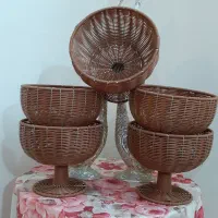 فروس سبد دستباف|صنایع دستی و سایر لوازم تزئینی|شیراز, درکی|دیوار