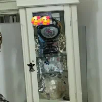 ویترین کوتاه سفید