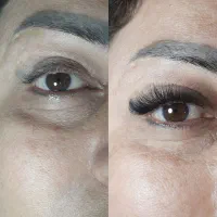 اکستنشن مژه حرفه ای فقط ۳۵۰