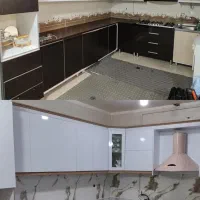 نصب ماربلشیت و برچسب کابینت|خدمات پیشه و مهارت|آبدانان, |دیوار