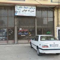 اجاره مغازه  سه دهنه 100 متری با بالکن  50 متری