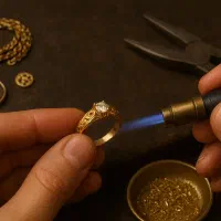 تعمیرات طلا و نقره و ساخت پلاک های لیزری|جواهرات|قم, زنبیل آباد|دیوار